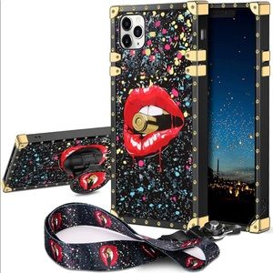 COPY - Iphone 11 Pro Max Case with Kickstand for Girls Women Soft TPU Luxury